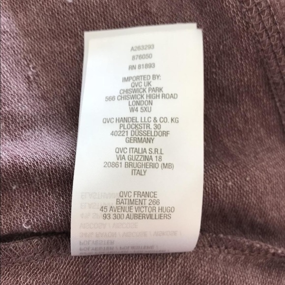 LOGO Lounge Lori Goldstein Asymmetrical Shirt XXS - Picture 4 of 5